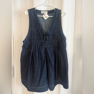Denim Romper